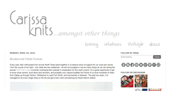 Desktop Screenshot of carissaknits.com